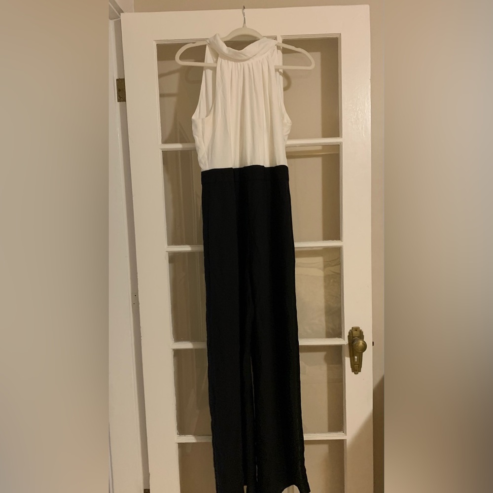 Black & White pant jumpsuit